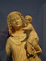 Statue, Vierge a l'Enfant debout (Paris, vers 1250-1260, Ivoire)(2)